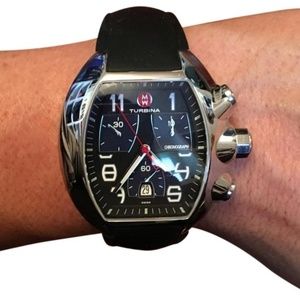 Michele Turbina Unisex Chronograph Watch